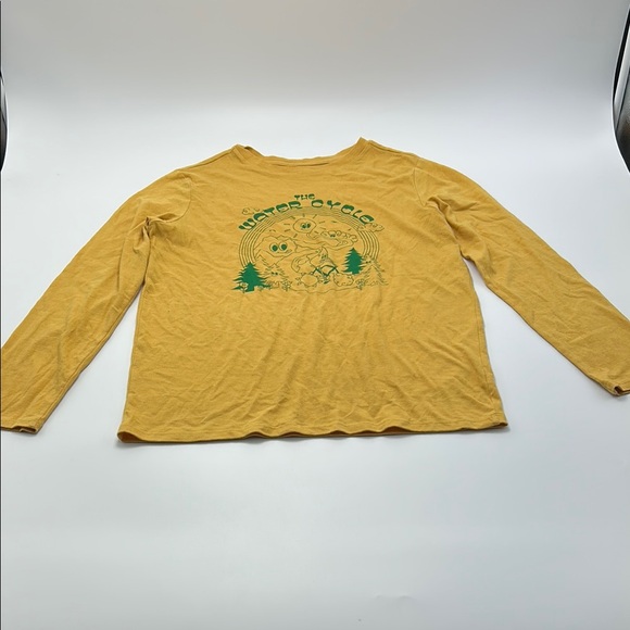 Cat & Jack Mustard Long Sleeve Tee - Picture 3 of 12